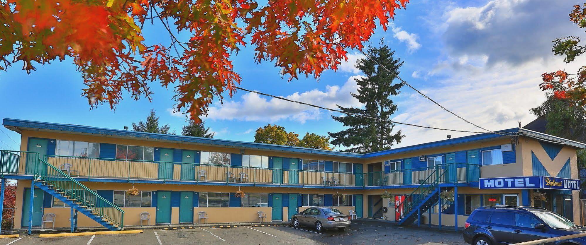 Diplomat Motel Нанаймо Екстер'єр фото